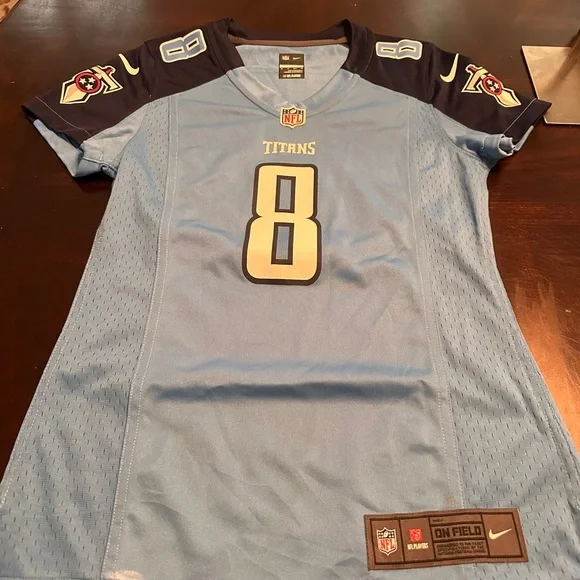 NFL On Field Light Blue and Dark Blue Jersey - Picture 1 of 6